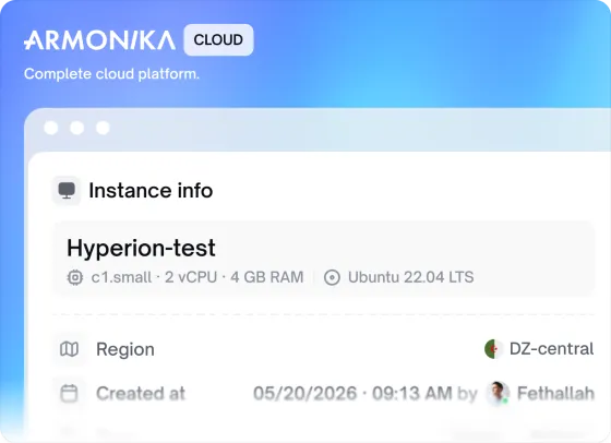 Armonika Cloud